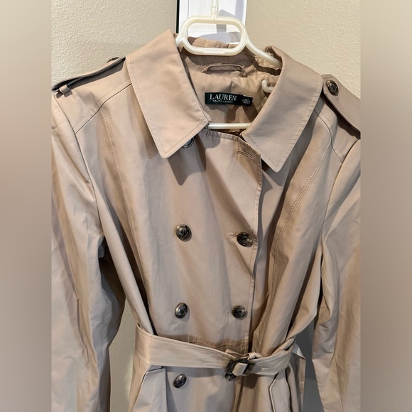 Ralph Lauren NWT sand color trenchcoat - Picture 12 of 13